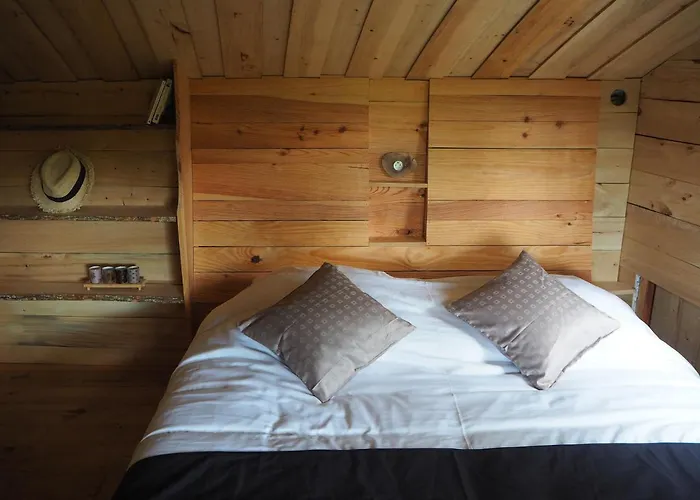 Cabane Perchee Les Cabanes De Fallot - Sauna Bain-Froid Piscine Naturelle